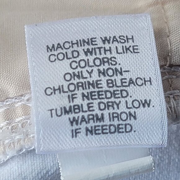 J. Jill Authentic Fit White Cropped Denim Jeans. Size 6 - Picture 5 of 7